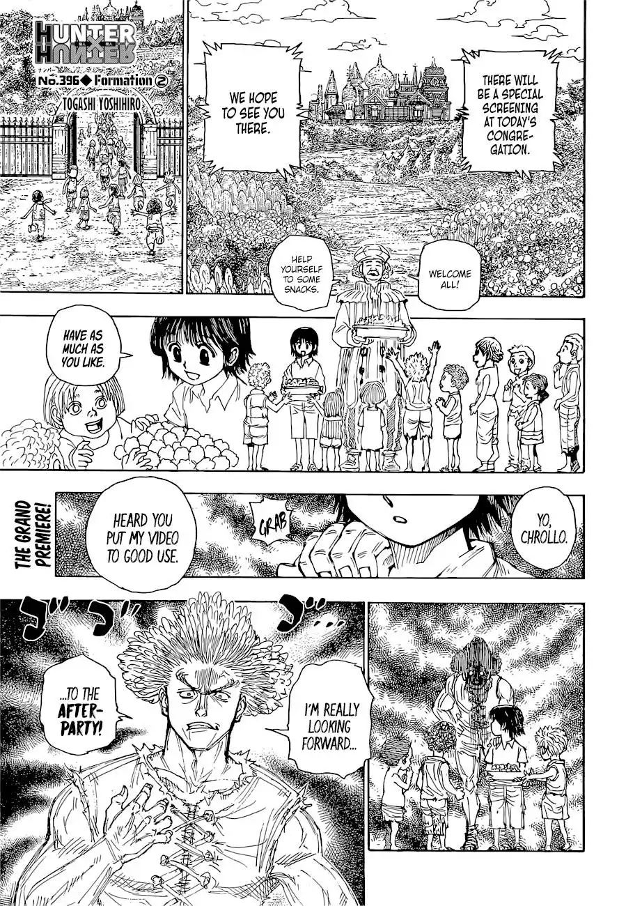 Hunter x Hunter Chapter 396 1